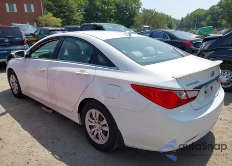 2013 Hyundai Sonata Gls from USA, damaged, VIN 5NPEB4AC1DH527862